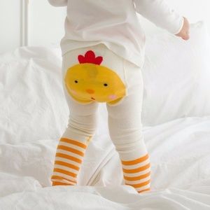 Eva & Elvin Heart and Chick Legging Bundle 24M